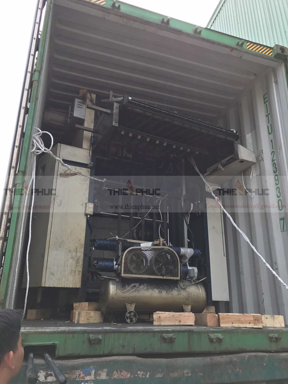 Hàng về kho Thiên Phúc 03/04/2018